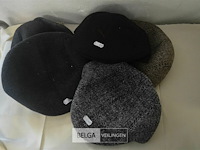 5 platte petten voor mannen - afbeelding 1 van  3