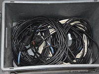 5 pvc bakken inhoudend diverse elektrakabel - afbeelding 4 van  4