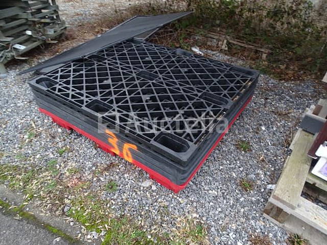 5 pvc vergrendelende pallets - afbeelding 2 van  2