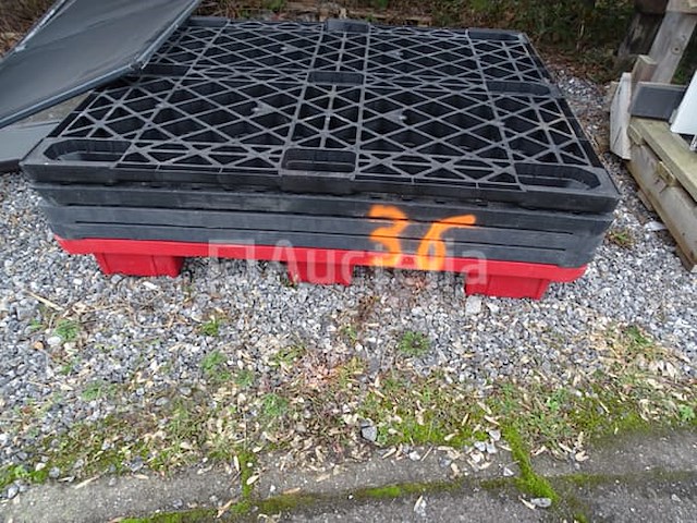 5 pvc vergrendelende pallets - afbeelding 1 van  2