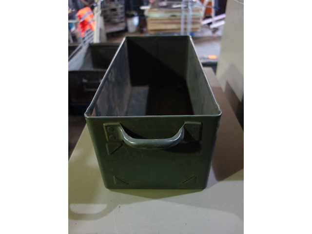 5 rechthoekige metalen bakken - afbeelding 2 van  2