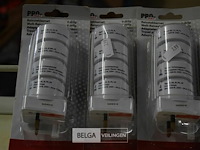 5 reisstekker set - afbeelding 2 van  3