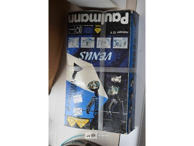 5 retro lampen en partij hallogeen lampenhouders - afbeelding 2 van  6