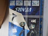 5 retro lampen en partij hallogeen lampenhouders - afbeelding 2 van  6