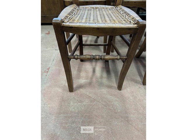 5 rieten stoelen - afbeelding 4 van  4