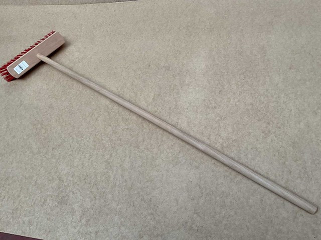 5 rode straat borstels - afbeelding 2 van  3