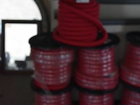 5 rollen rood koord - afbeelding 2 van  5