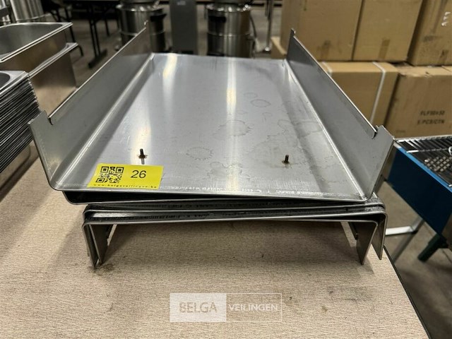 5 rvs platen - afbeelding 5 van  5