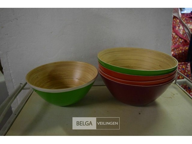 5 salade kommen - afbeelding 1 van  1