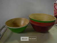 5 salade kommen - afbeelding 1 van  1