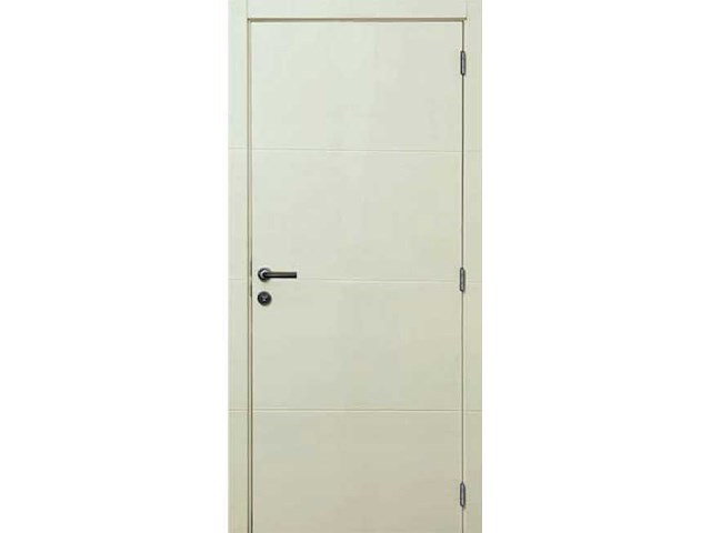 5 schilderdeuren – tijdloze gefreesde designlijnen – volledige deursets - afbeelding 1 van  6