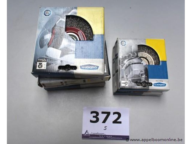 5 schuur/borstelschijven osborn - afbeelding 1 van  3