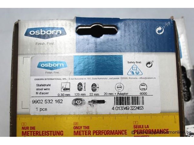 5 schuur/borstelschijven osborn - afbeelding 2 van  3