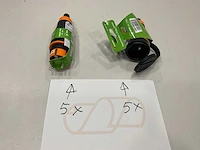 5 sets van 2 stekkers