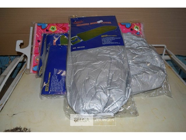 5 strijkplankhoezen 46x137 cm - afbeelding 1 van  2