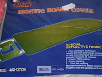 5 strijkplankhoezen 46x137 cm - afbeelding 2 van  2