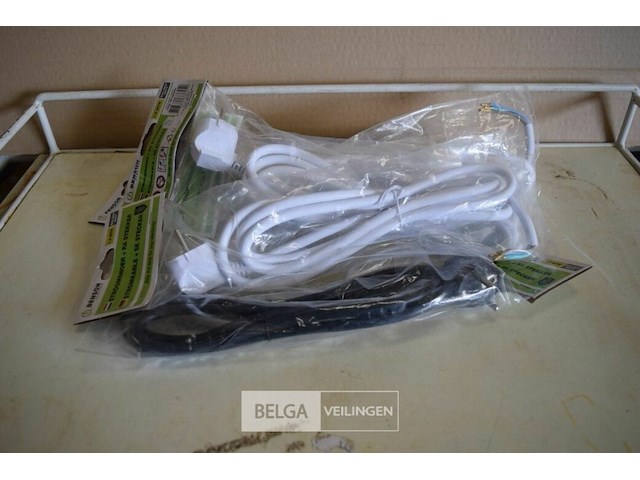 5 stroomsnoer + ra stekker 1,8m - afbeelding 1 van  4