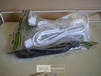 5 stroomsnoer + ra stekker 1,8m - afbeelding 1 van  4