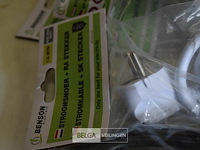 5 stroomsnoer + ra stekker 1,8m - afbeelding 2 van  4