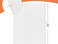 5 stuks blanco canvaspanelen - afbeelding 3 van  3