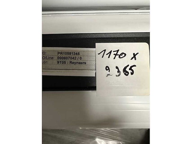 5 stuks pvc inbouwrolluiken - other construction (5x) - afbeelding 2 van  7