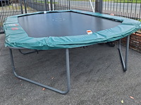 5 stuks trampoline super jump met groen hq randkussen