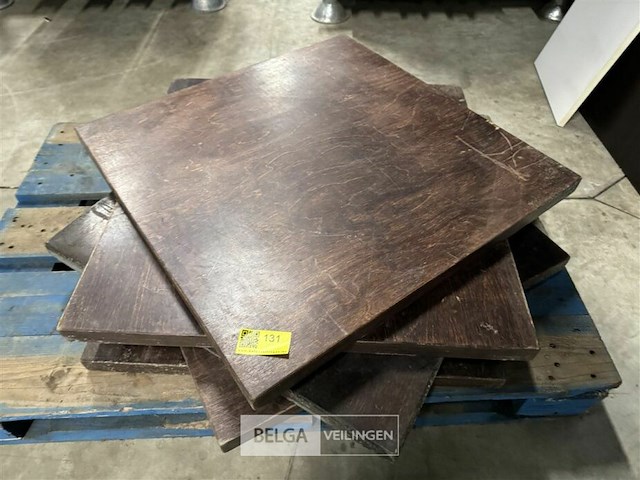 5 tafelbladen hout - afbeelding 1 van  3