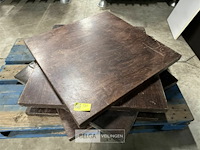 5 tafelbladen hout - afbeelding 1 van  3