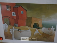 5 tekeningen in kader - afbeelding 2 van  6