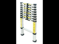 5 telescopische ladders van 2m60 - afbeelding 1 van  1