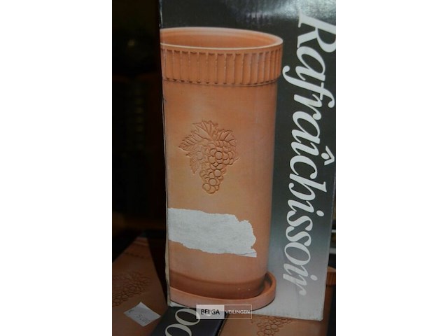 5 terracotta wijnkoelers - afbeelding 2 van  2