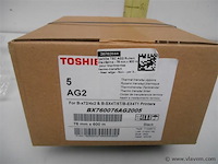 5 toshiba printrollen t14265tc 76mmx600m - afbeelding 1 van  1