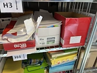 5 verijdbare magazijnkarren met grote partij kantoor benodigdheden - afbeelding 21 van  39