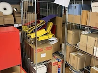 5 verijdbare magazijnkarren met grote partij kantoor benodigdheden - afbeelding 37 van  39