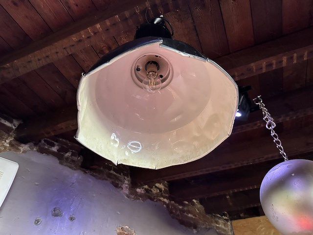 5 vintage hanglampen - afbeelding 3 van  4