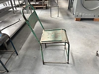 5 vintage stoelen - afbeelding 2 van  4