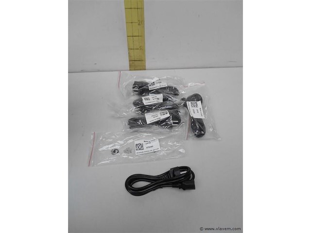 5 voedings kabels 220v nieuw - afbeelding 1 van  1