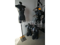 5 vrouwelijke etalagepoppen - afbeelding 4 van  4