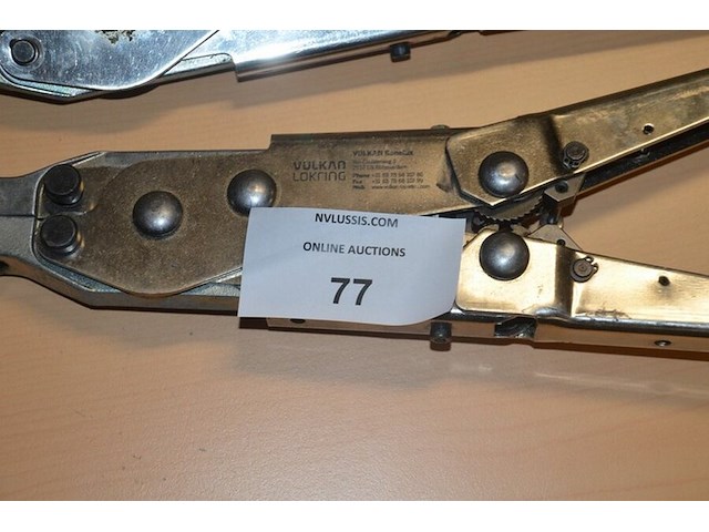 5 vulkan lokring krimptangen (b423) - afbeelding 2 van  5