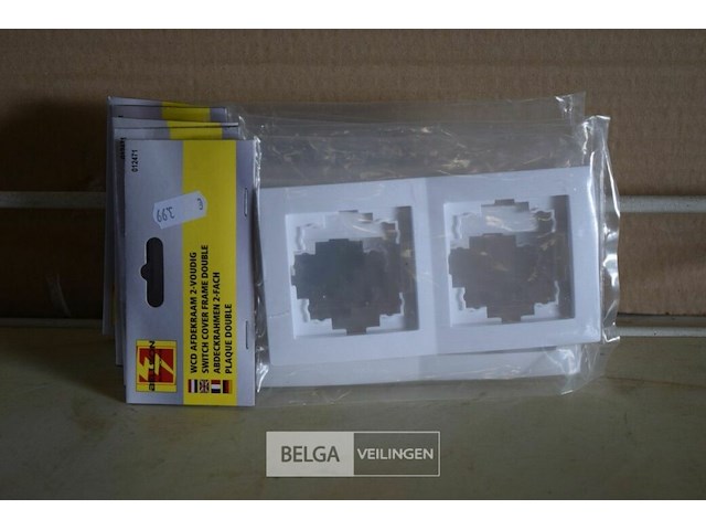 5 wcd afdekraam 2-voudig wit - afbeelding 1 van  1