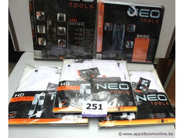 5 werkbroeken neo tools m xl/56 - afbeelding 1 van  1