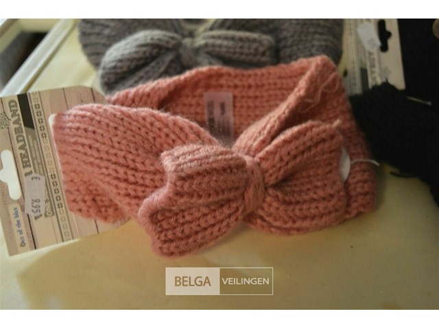5 winter haarband div. kleuren - afbeelding 2 van  3