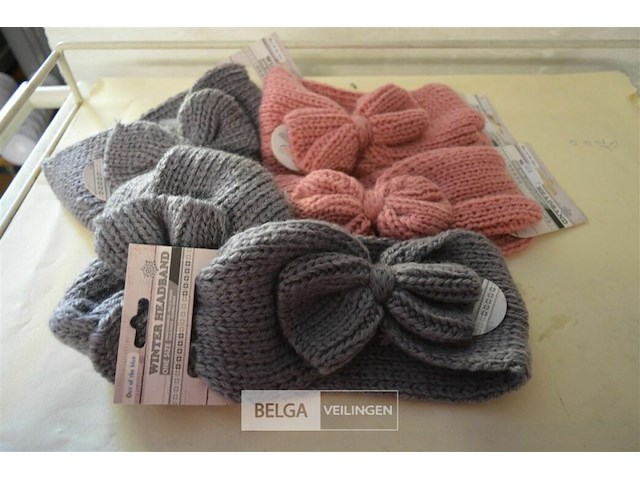 5 winter haarband div. kleuren - afbeelding 1 van  3