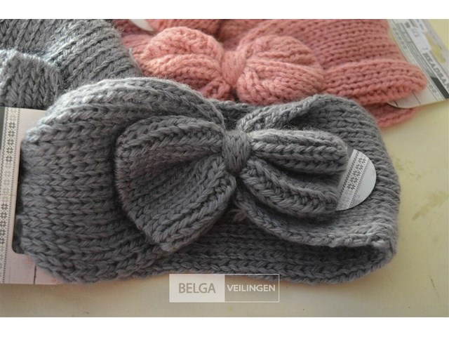 5 winter haarband div. kleuren - afbeelding 2 van  3