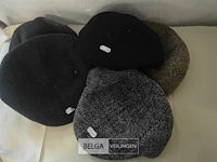 5 wollen petten voor mannen - afbeelding 1 van  2