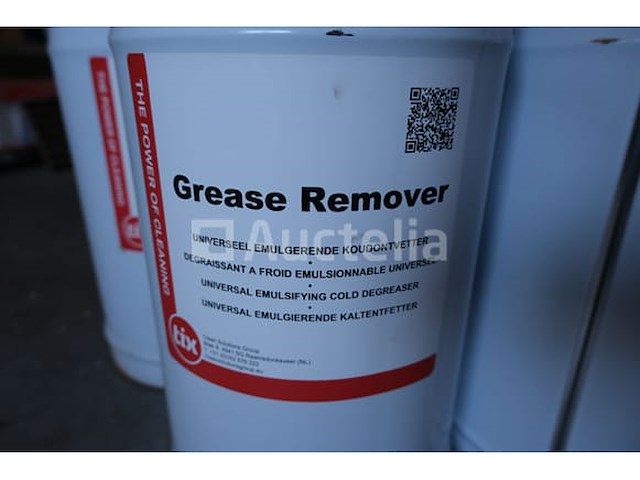 5 x 25 liter busjes tix grease remover - afbeelding 1 van  5