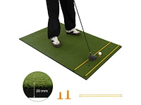 5 x 3 ft. indoor en outdoor kunstgras golfmat, 20 mm - afbeelding 1 van  8