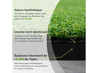 5 x 3 ft. indoor en outdoor kunstgras golfmat, 20 mm - afbeelding 7 van  8
