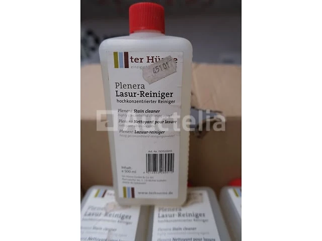 5 x 500 ml containers van ter hürne lasur-reiniger houtreiniger - afbeelding 1 van  3