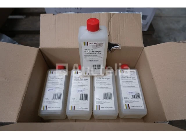 5 x 500 ml containers van ter hürne lasur-reiniger houtreiniger - afbeelding 2 van  3